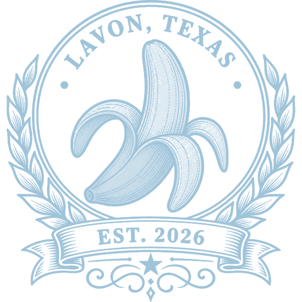 The same crest rendered in steel blue, marking the documents side of the site.